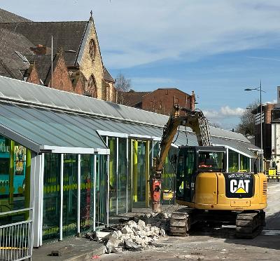 Town Centre demolition