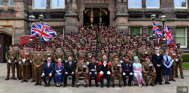 Freedom of the Borough Duke of Lancaster Parade 02