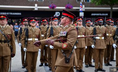 Freedom of the Borough Duke of Lancaster Parade 03