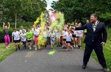 St Helens Colour Run 2025 02