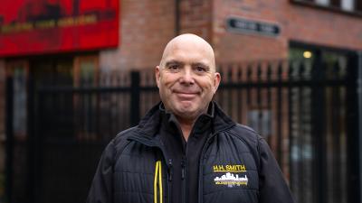 Barry Stenson, Site Manager at Earlestown Town Hall