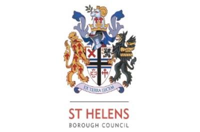 council crest St Helens Borough Council crest