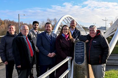 Steve Prescott Bridge Plaques