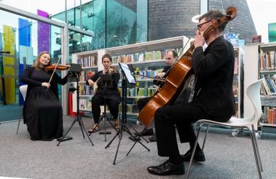 Performers at the St Helens Great Potato Festival - photo credit Angela Wilkinson