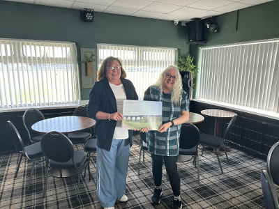 Catherine Twist as Education & Opportunity Representative and Claire Glover as Health & Wellbeing Representative, Newton-le-Willows Neighbourhood Board