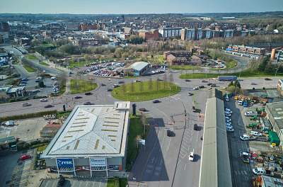 Peasley Cross Roundabout Web