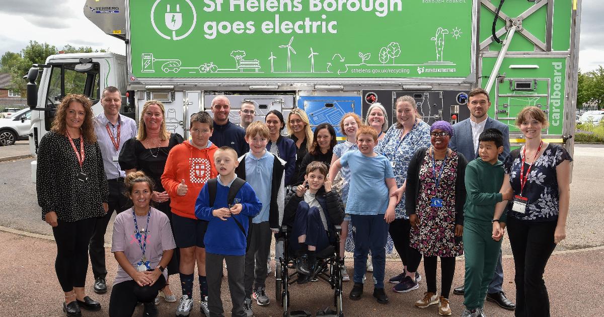 Lighting McClean speeds into recycling service alongside Alfie the ...